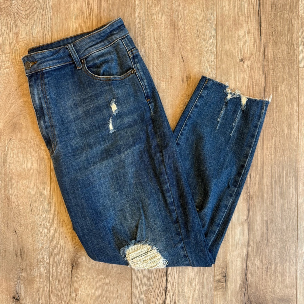 Risen - Distressed Blue Jeans 2XL